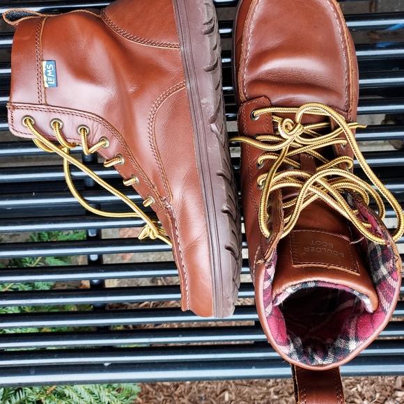 Lems Leather Boulder Boot Mens Russet Brown - Picture 6 of 13